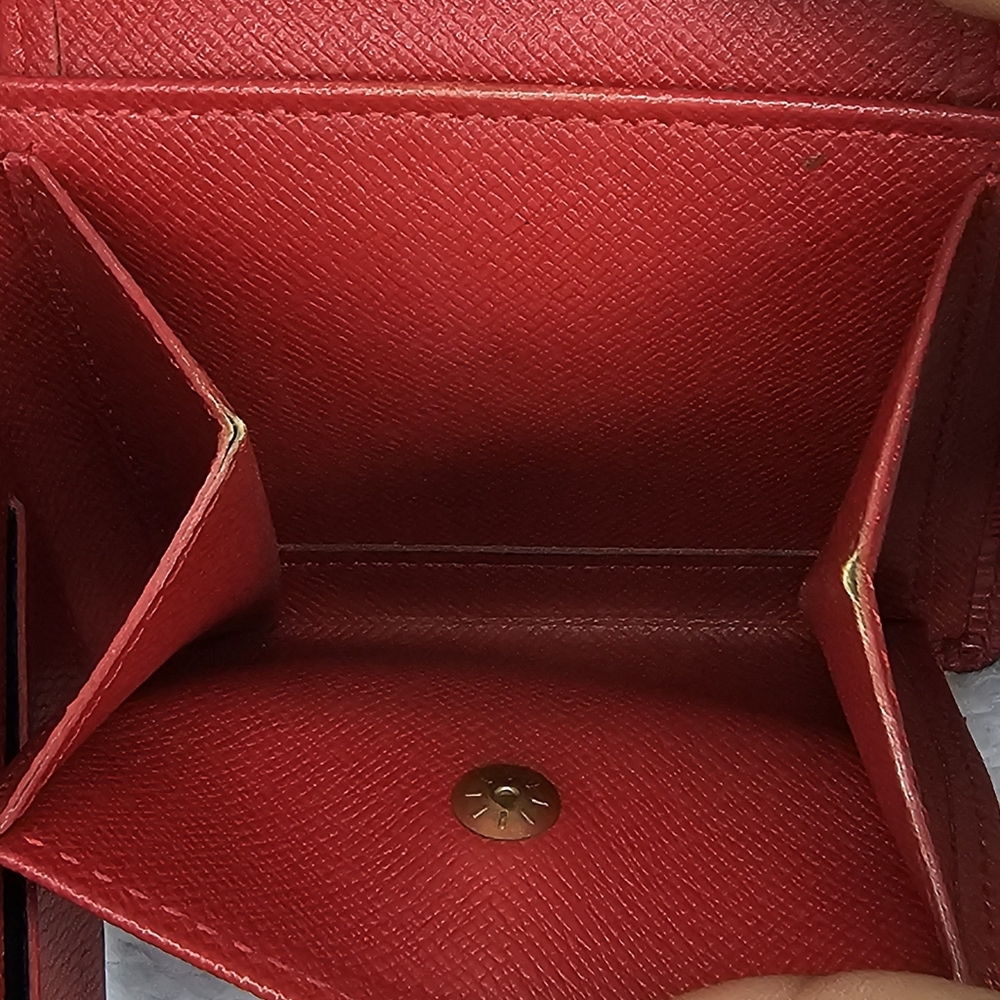 Louis Vuitton Red Epi Wallet - Picture 11 of 12